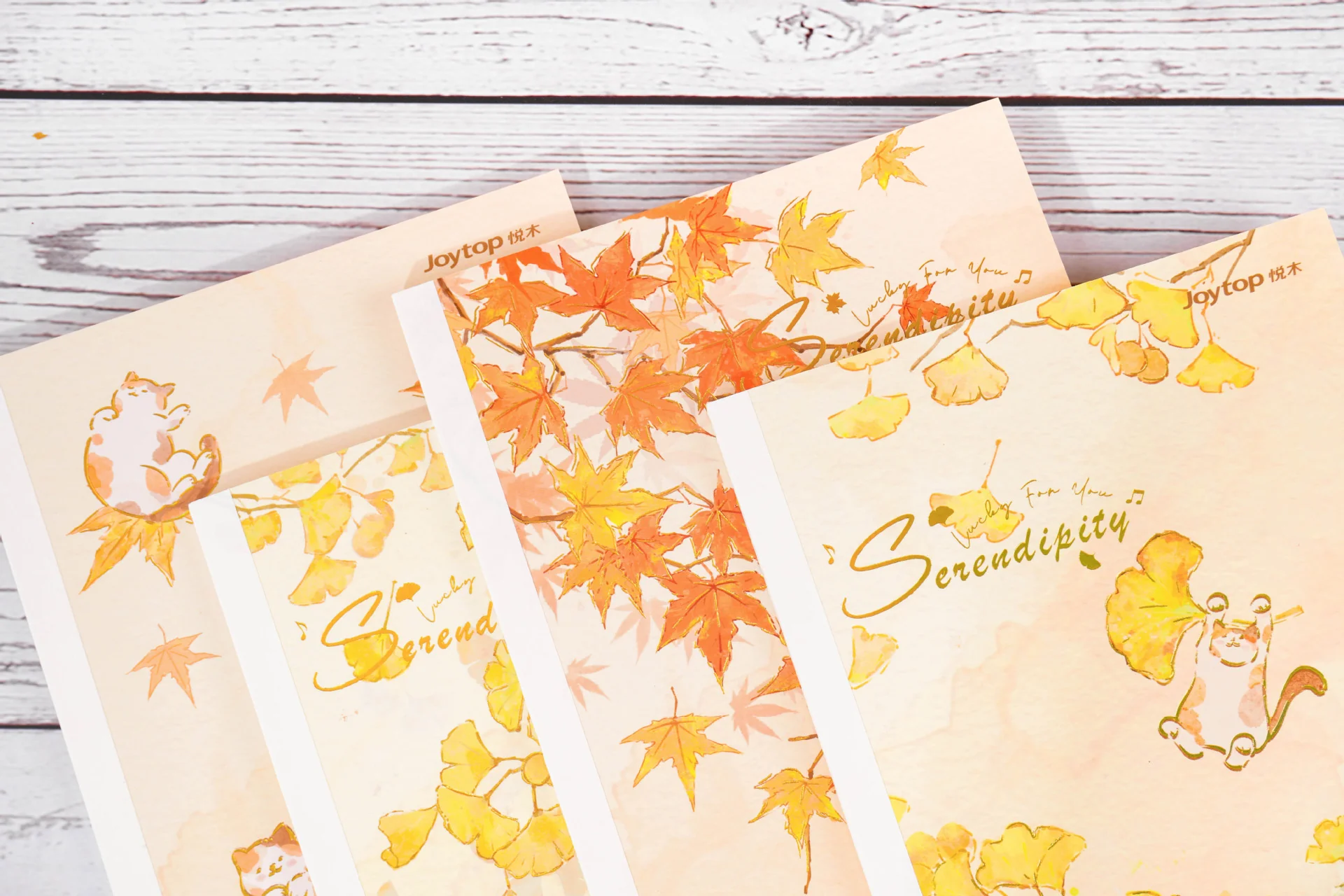 Serendipity Purrfect Fall A5 Notebook