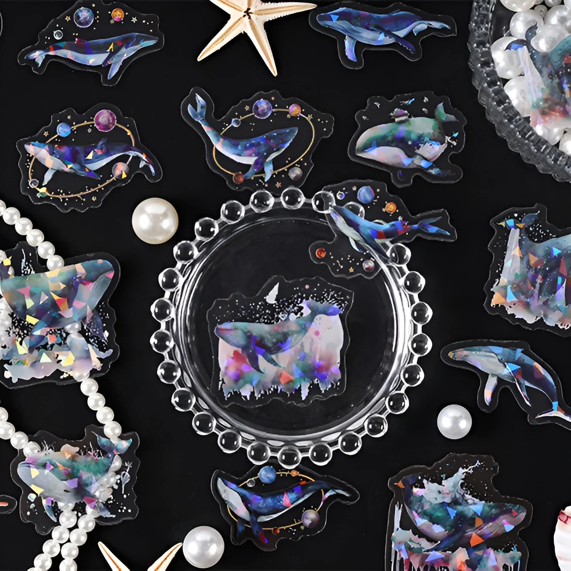 Shimmering Sea Wonders Stickers - Limited Summer Edition