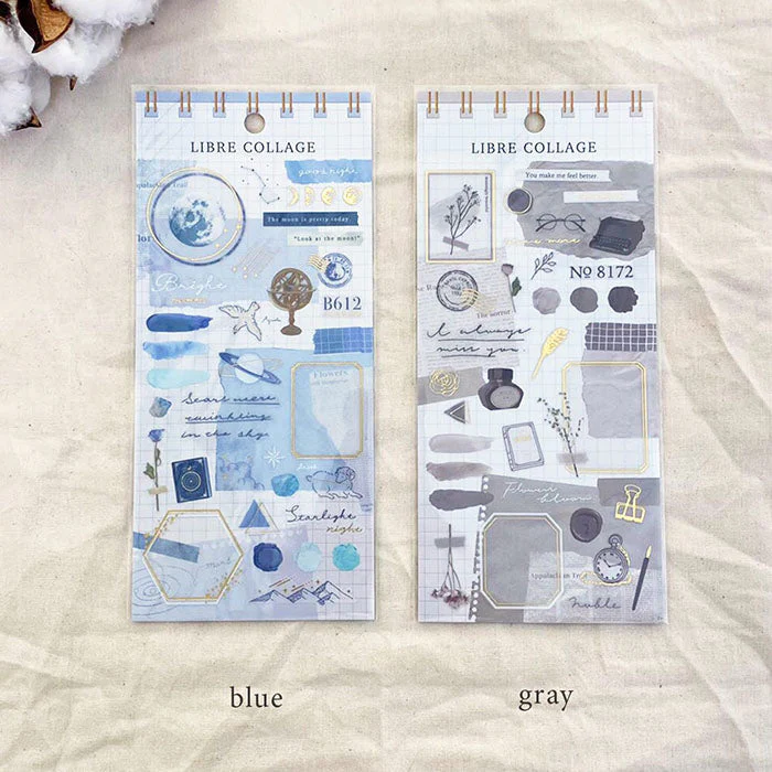 Mind Wave Libre Collage Stickers - Limited Edition