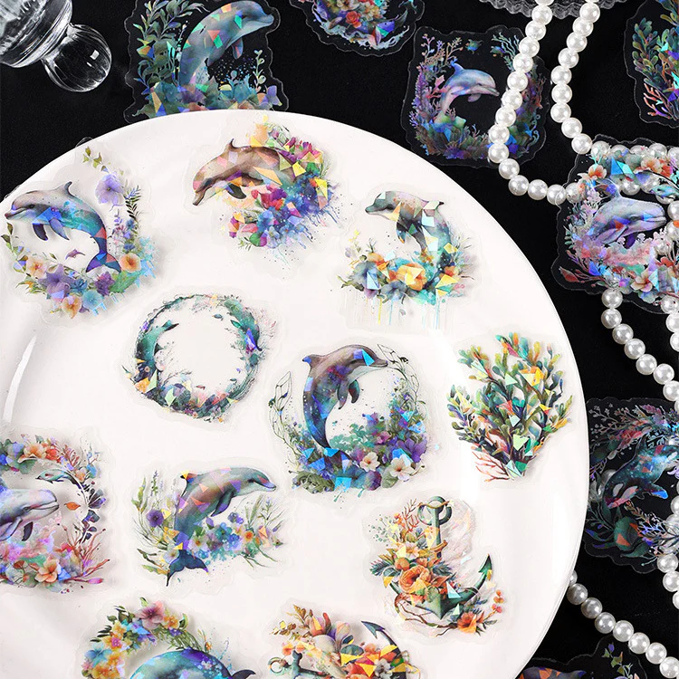 Shimmering Sea Wonders Stickers - Limited Summer Edition