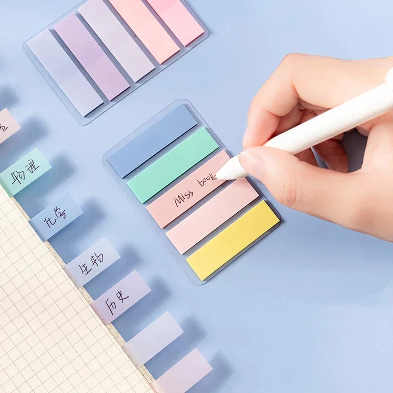 Morandi Translucent Index Sticky Notes