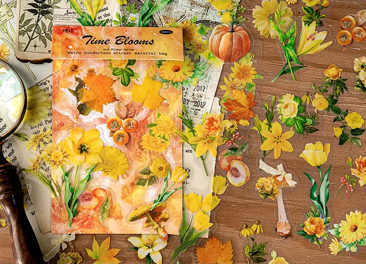 Garden Diary Flower Stickers