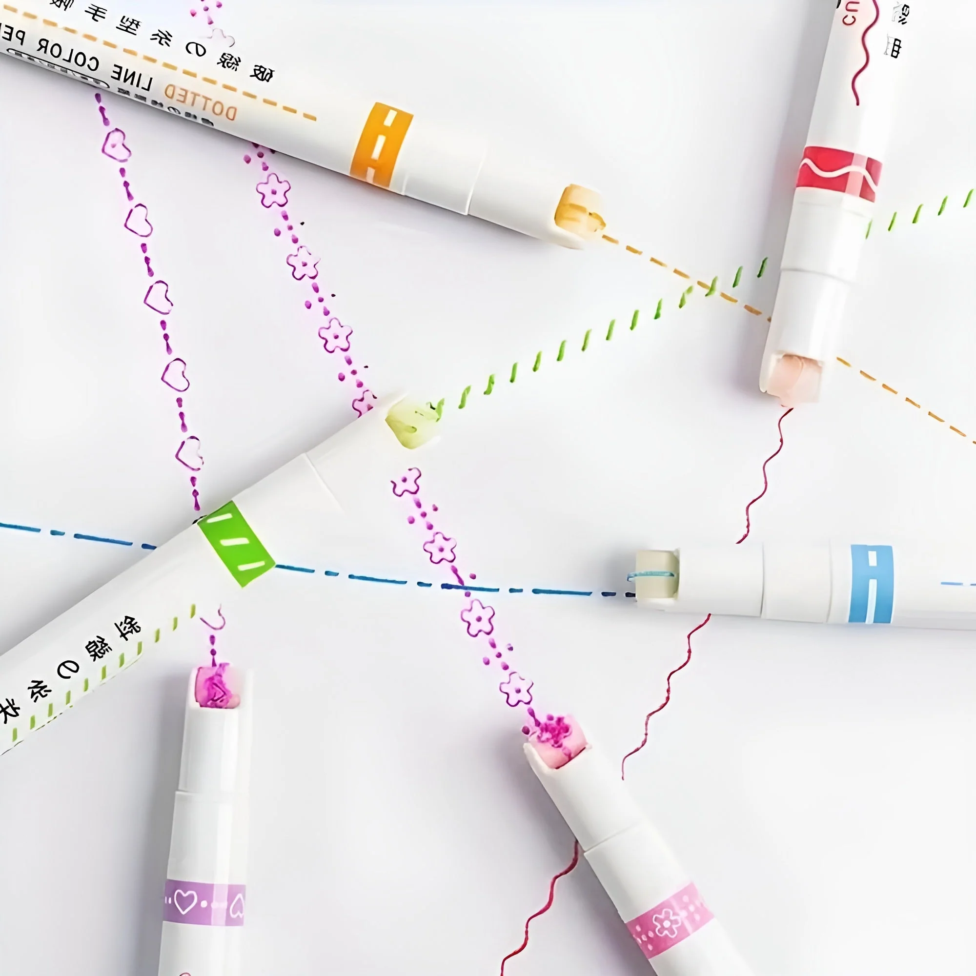 Dual Line 2-Way Markers - Set of 8