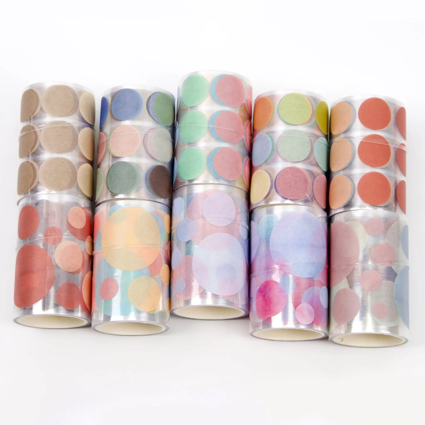Sun-Star Die-Cut Dot Washi Sticker Roll