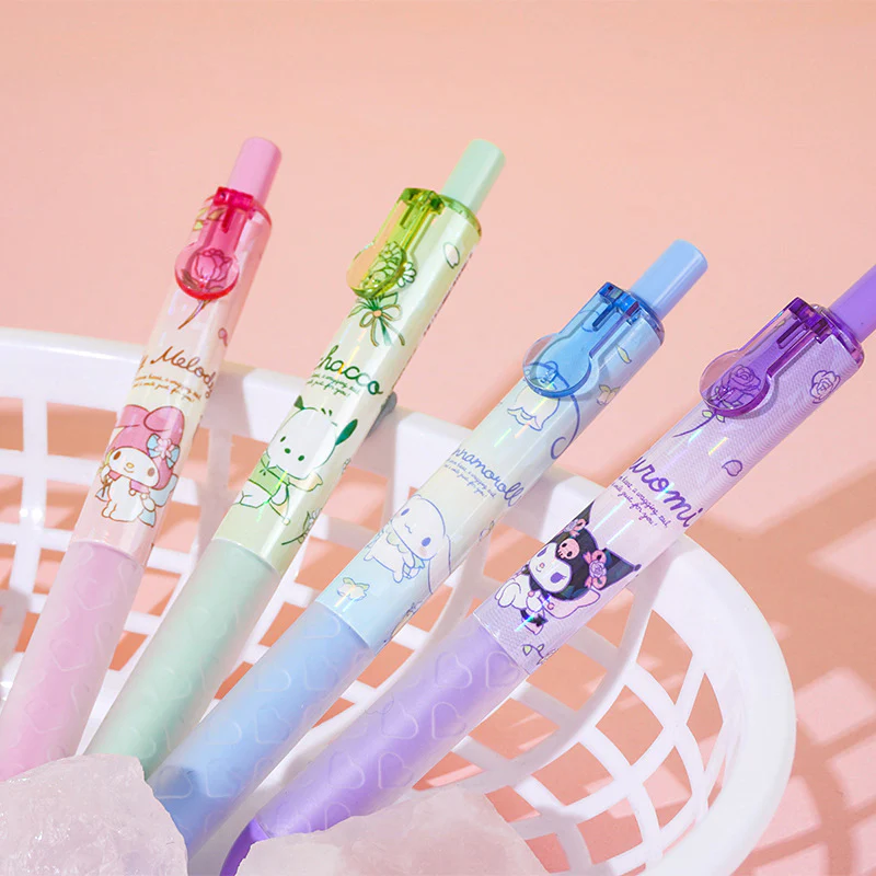 Sanrio Characters Enchanted Garden Gel Pen - Set of 4 - Limited Edition