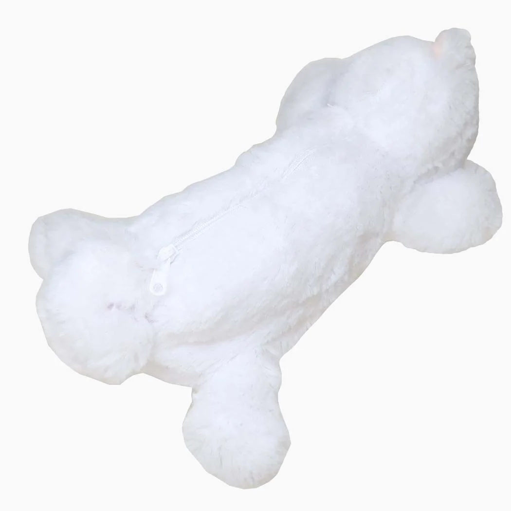 Kamio Japan Sleepy Critters Plush Pencil Case