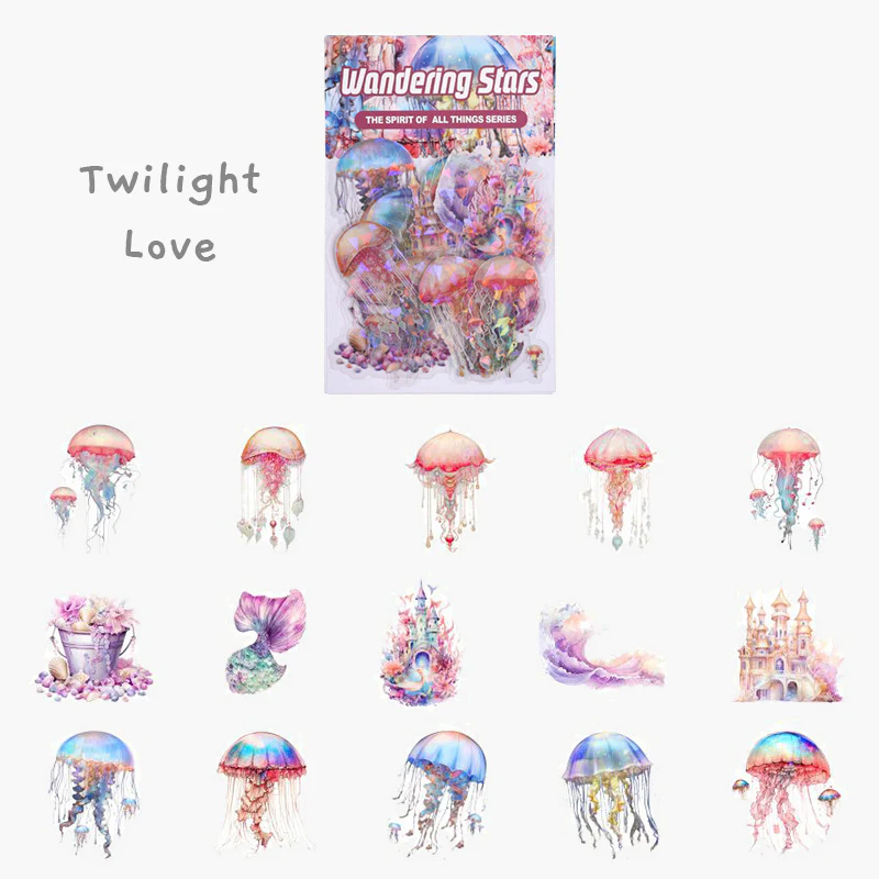 Shimmering Sea Wonders Stickers - Limited Summer Edition