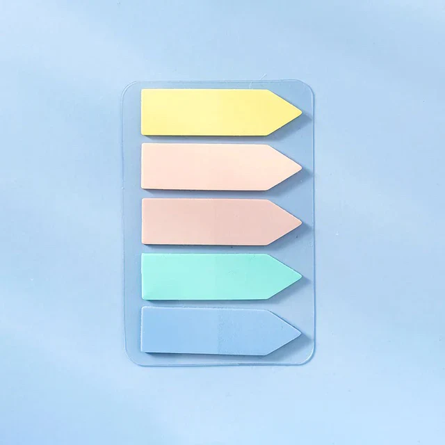 Morandi Translucent Index Sticky Notes