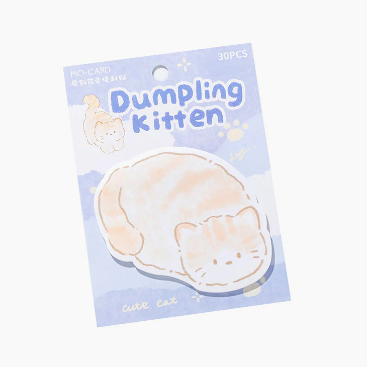 Snuggle Kitten Sticky Notes