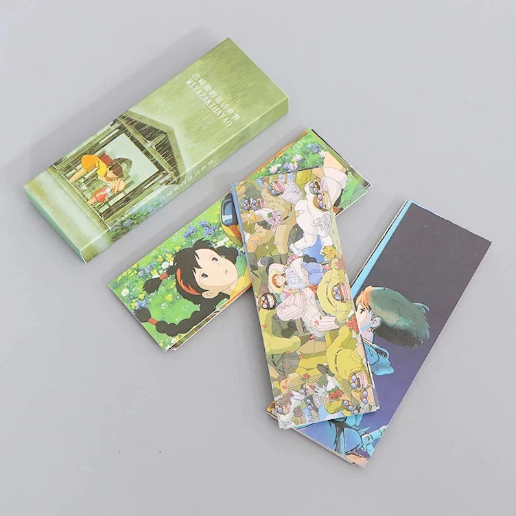 Studio Ghibli Bookmarks - Set of 30