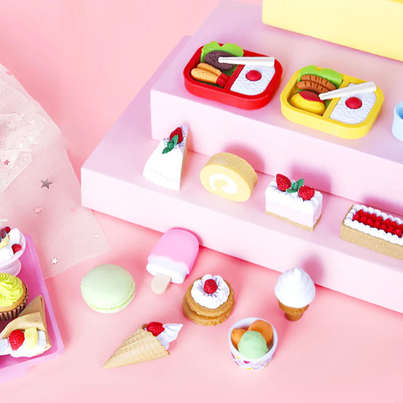 Iwako Eraser Set - French Pastry