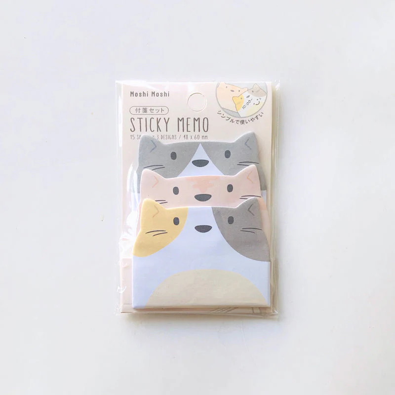 Moshi Moshi Animal Sticky Memo Pad