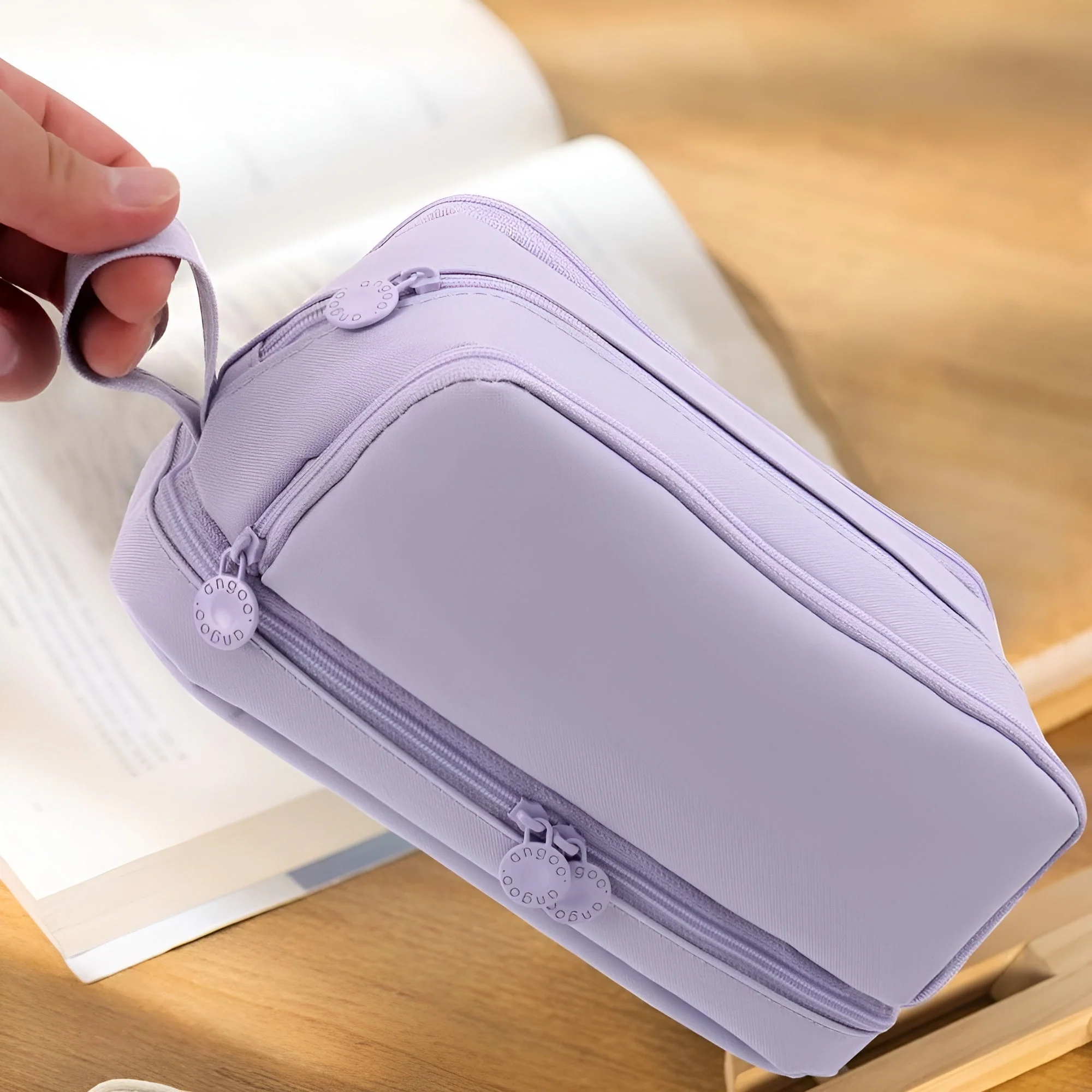 Angoo Large Capacity Pencil Case
