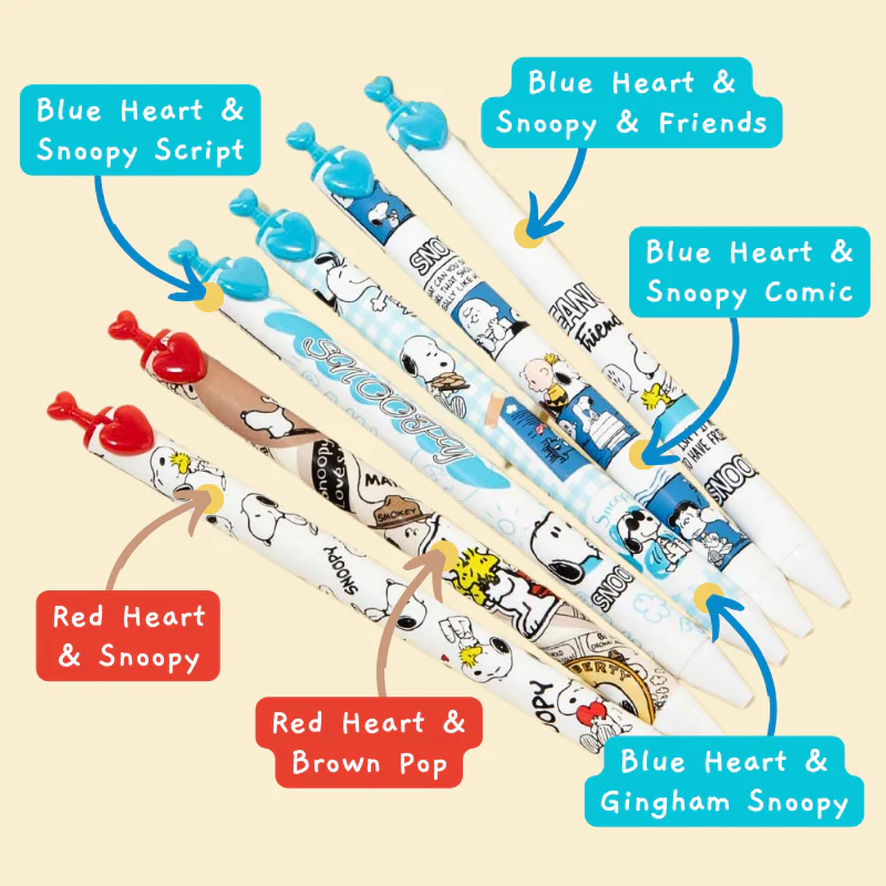 Peanuts Snoopy Heartbeat Pen