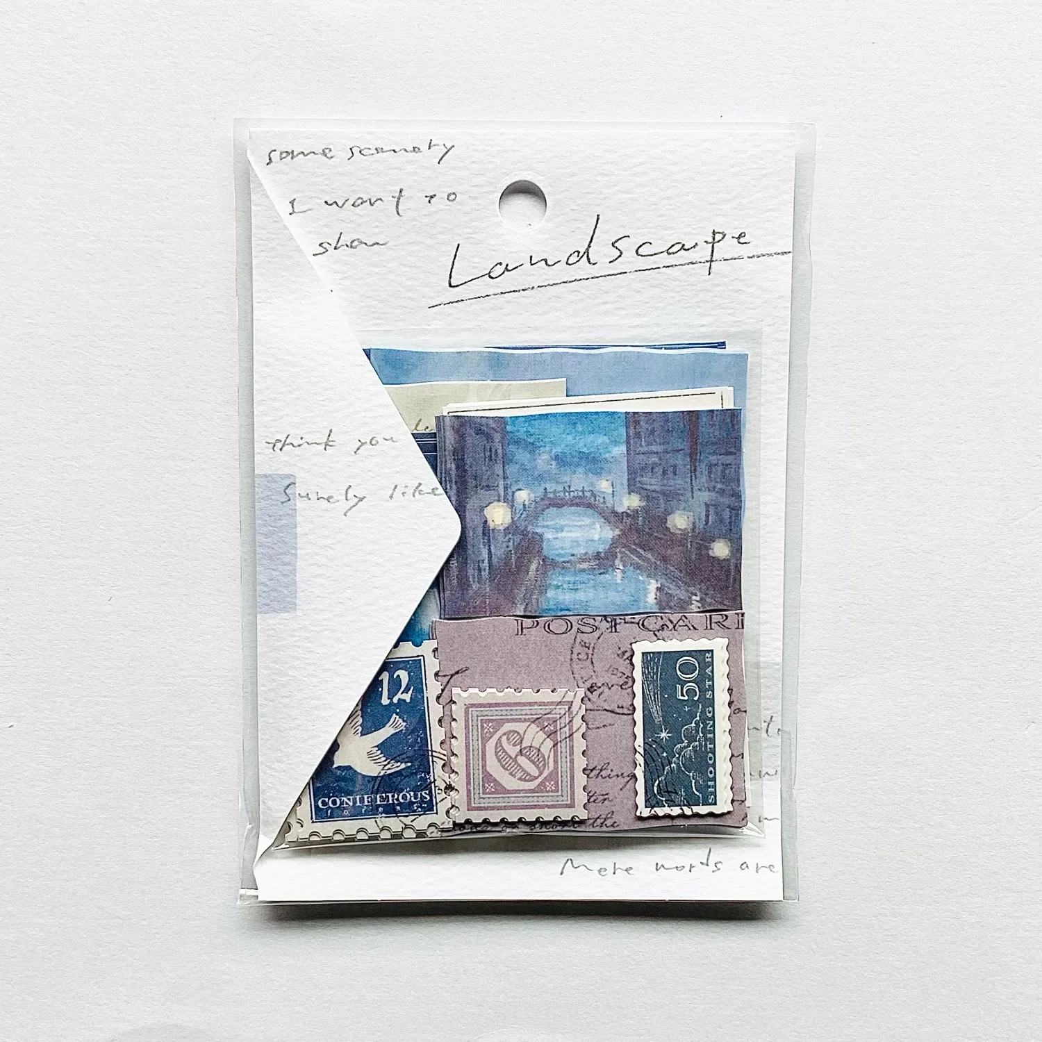 Mind Wave Landscape Stickers