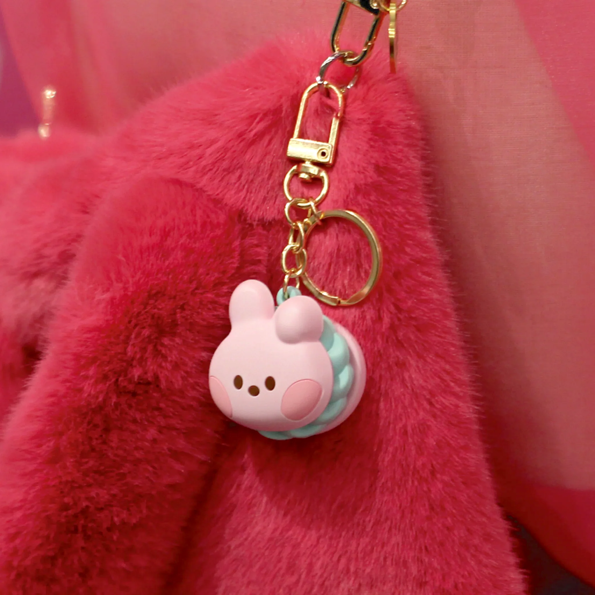BT21 Mini Macaron Keychain