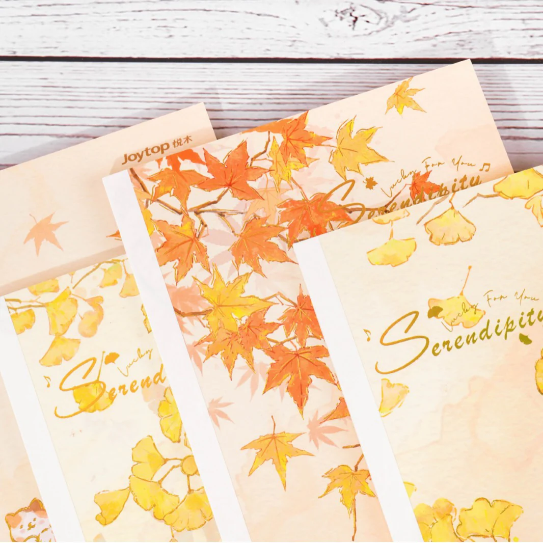 Serendipity Purrfect Fall A5 Notebook