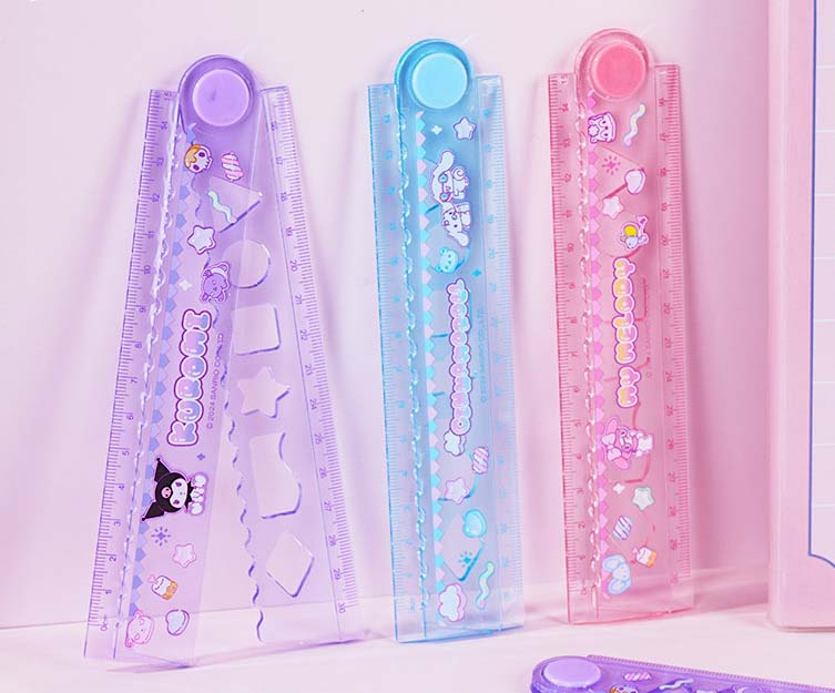 Sanrio Characters Stencil & Ruler Duo