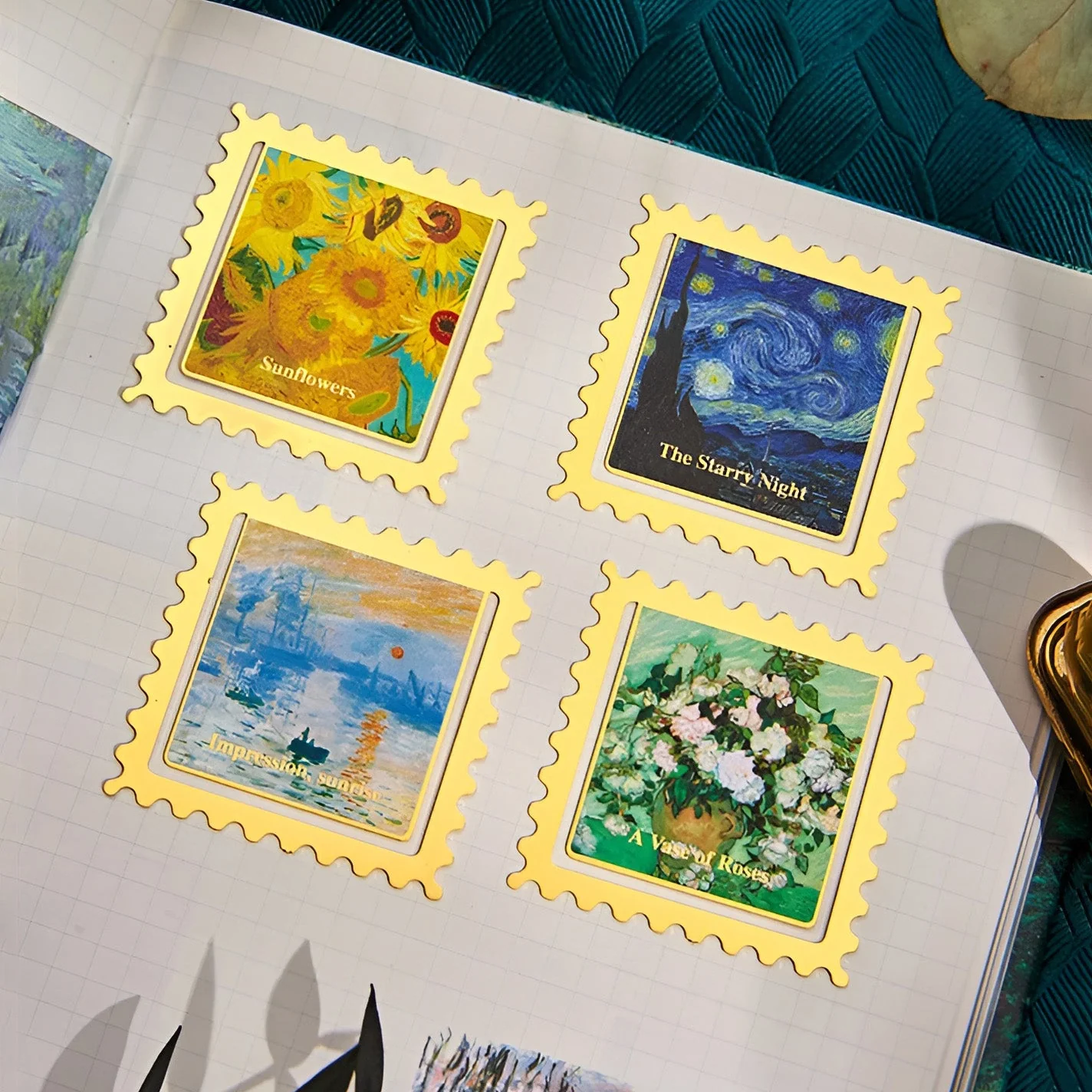 The Great Painters Metallic Paper Clip