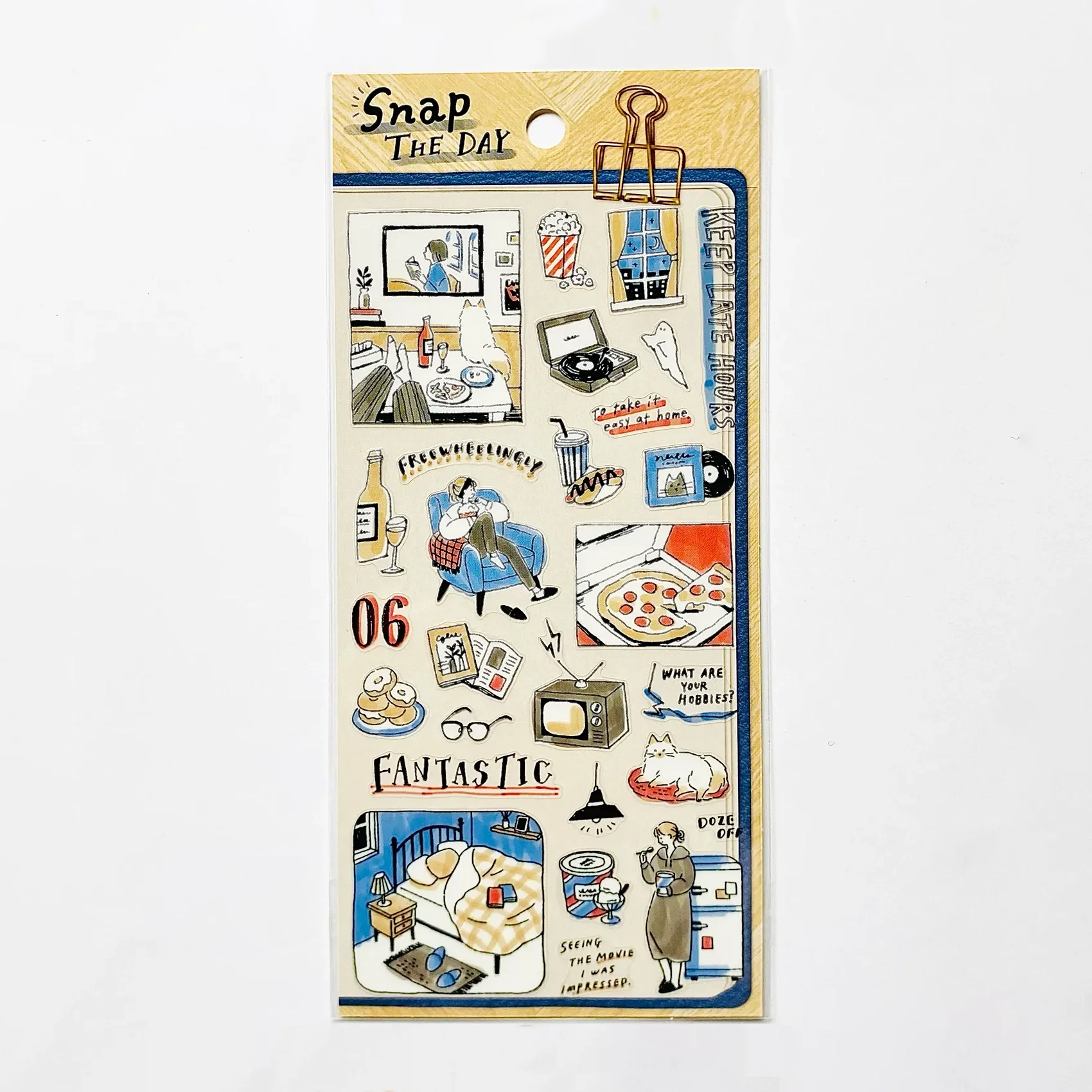 Mind Wave Snap The Day Stickers