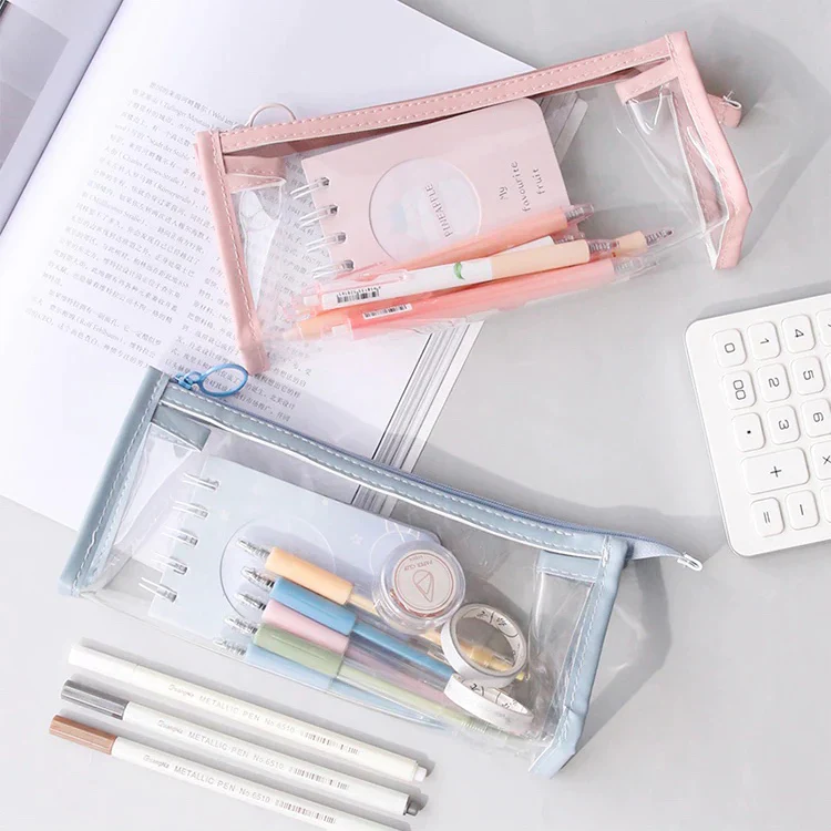 Large Transparent Pencil Case