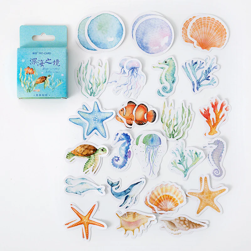 Ocean Wonders Paper Stickers