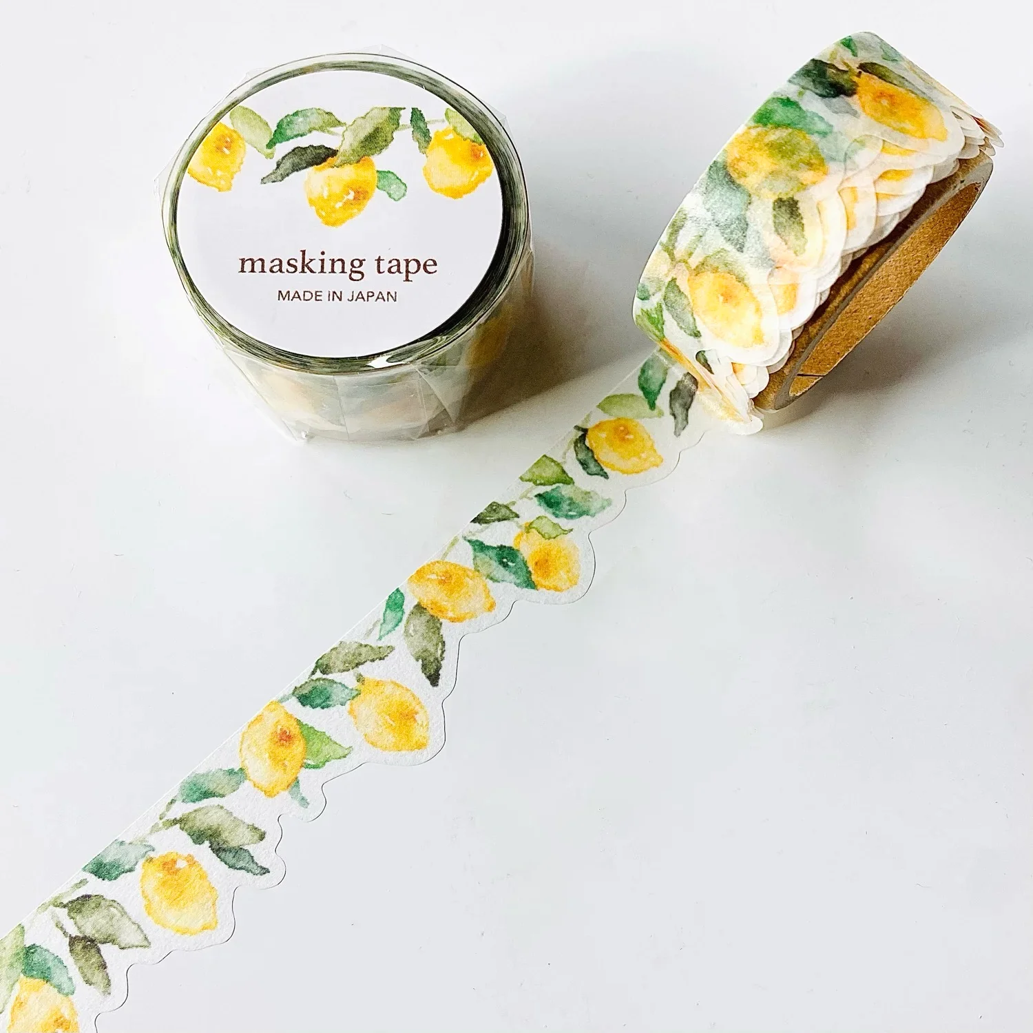 Mind Wave Palette Series Die-Cut Masking Tape - Lemons