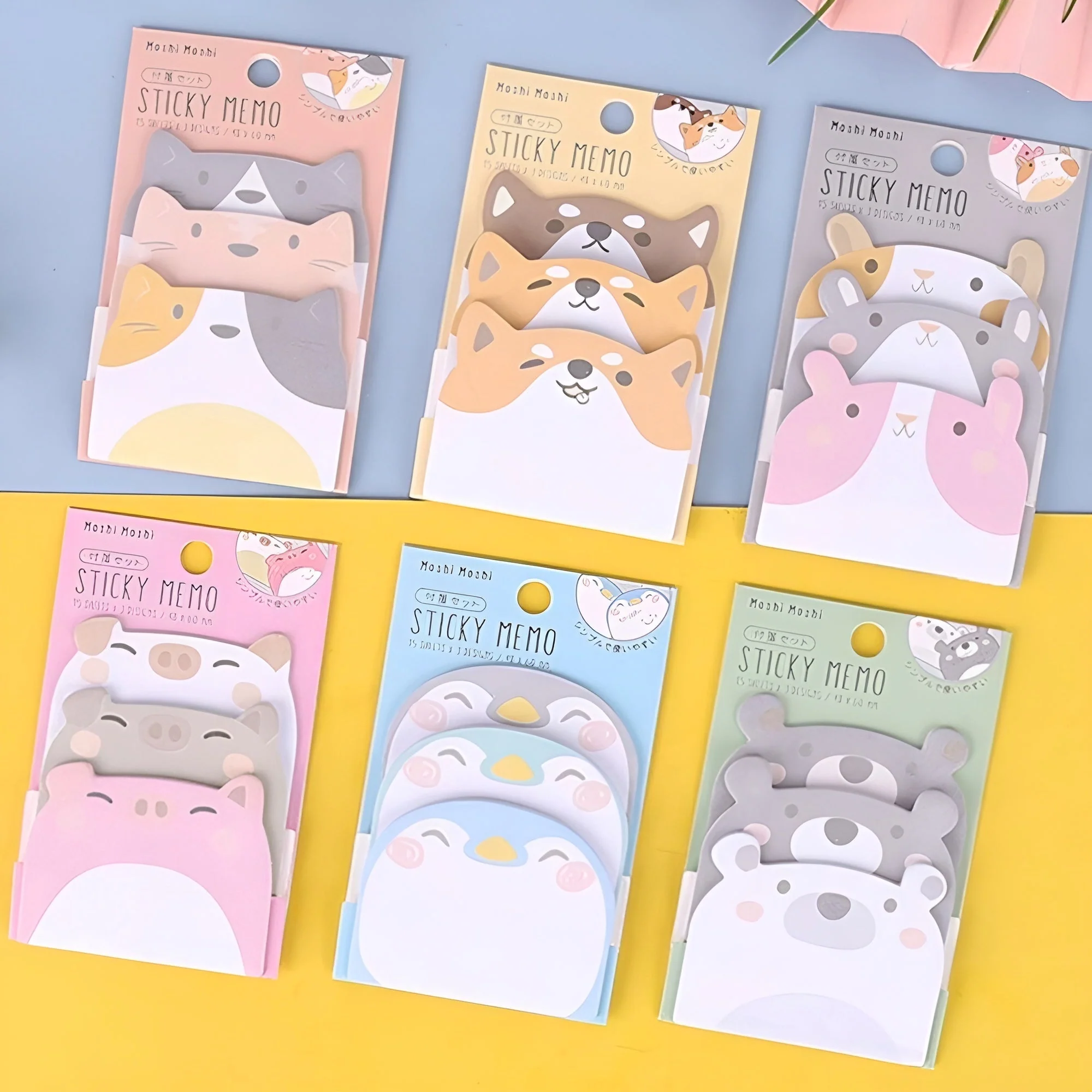 Moshi Moshi Animal Sticky Memo Pad