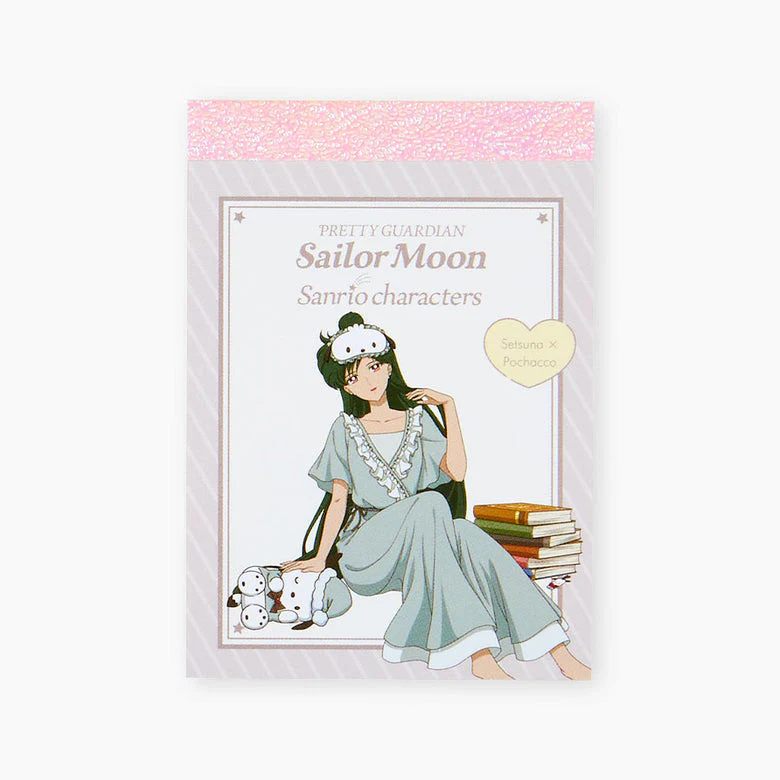 Sailor Moon & Sanrio Memo Pad - Setsuna & Pochacco - Limited Edition
