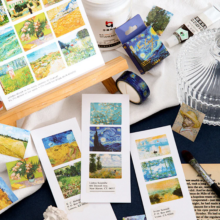 Van Gogh's Masterpiece Moments Stickers