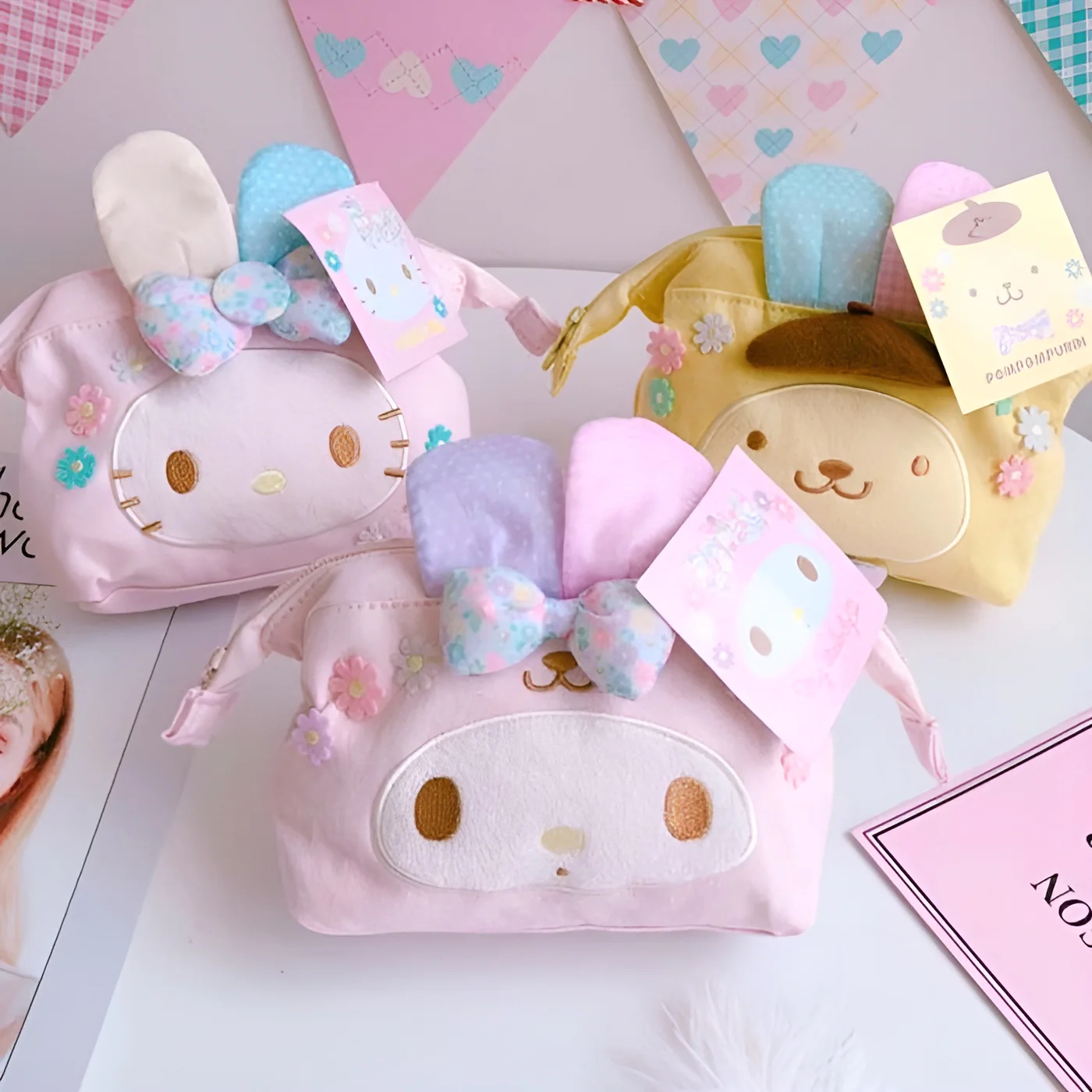 Sanrio Cosmetic Bag - Limited Easter Bunny Edition