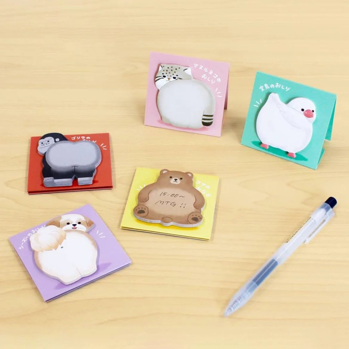 Mind Wave Animal Stand Sticky Notes