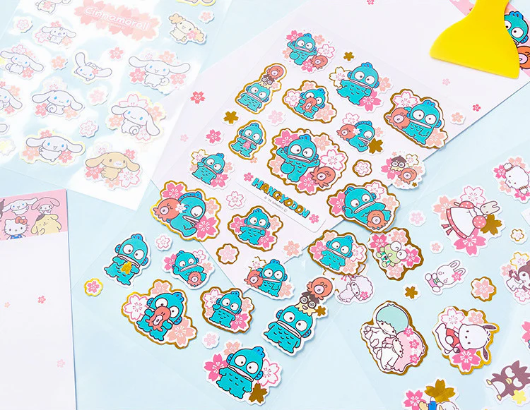Sanrio Character Stickers - Sakura