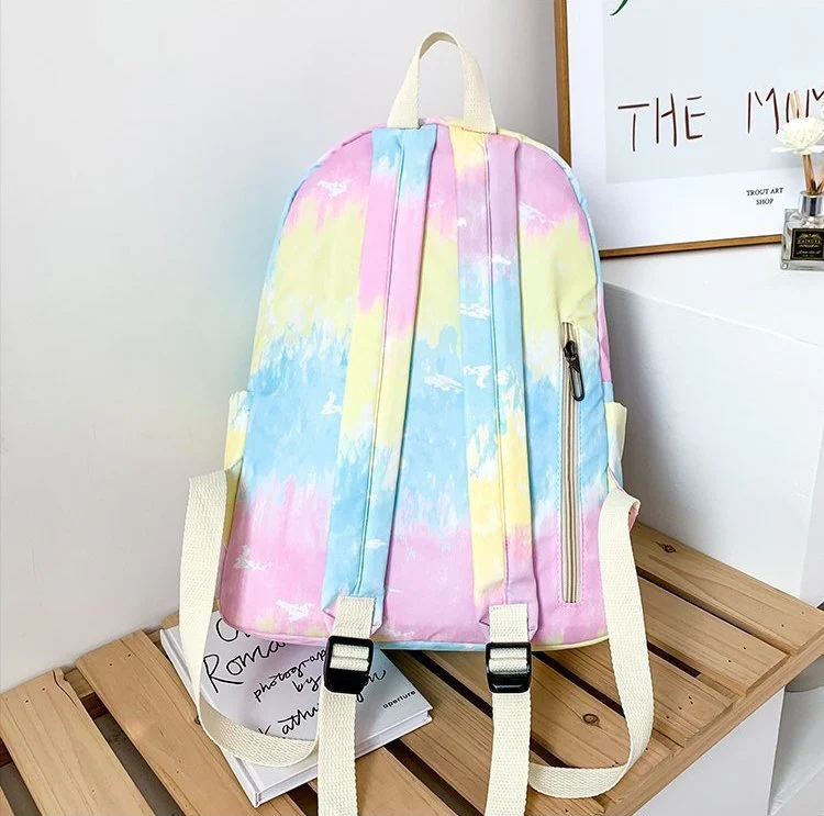 Rainbow Tie-Dye Nylon Backpack - LIMITED STOCK - 20 PIECES!!!