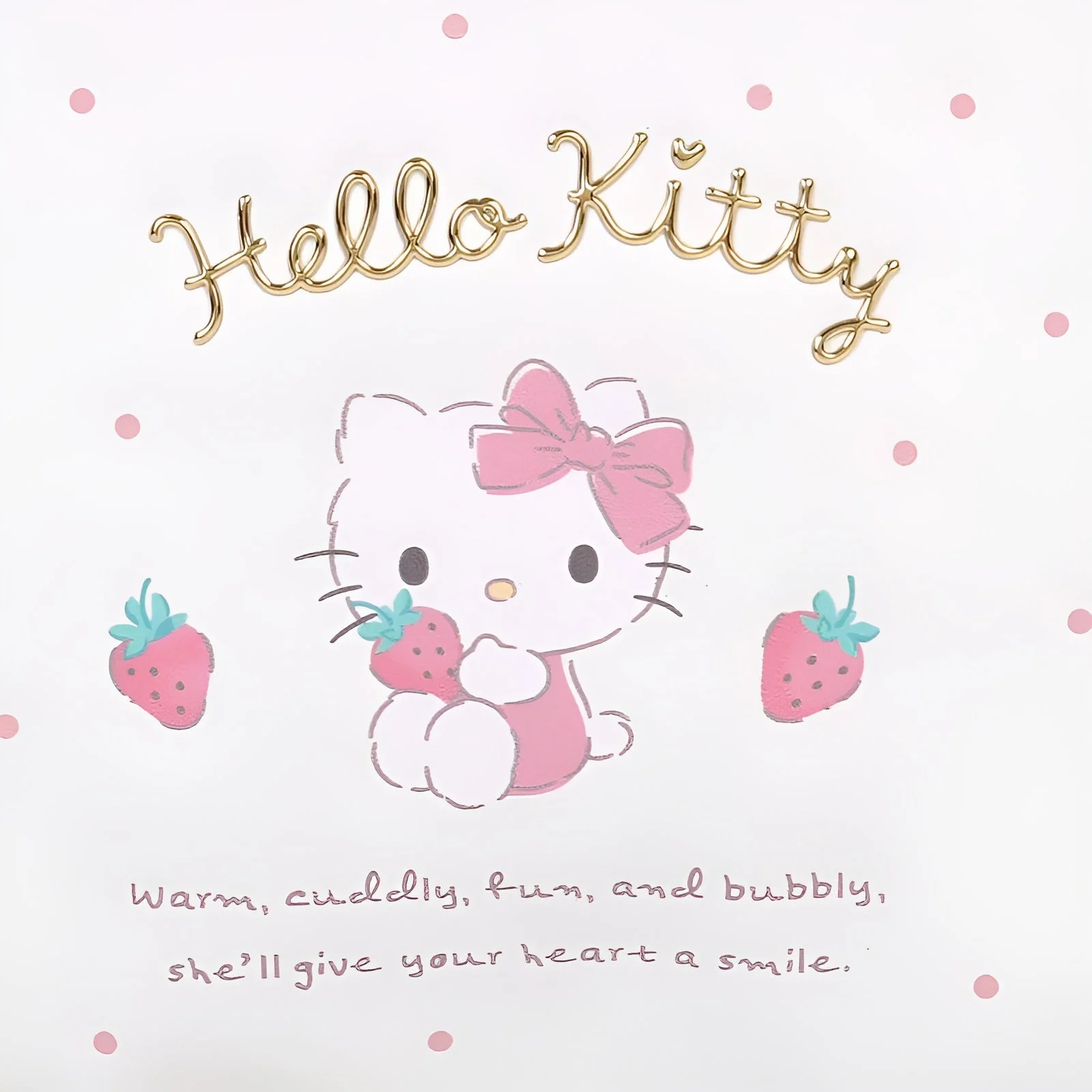 Sanrio Hello Kitty Pouch - Strawberry
