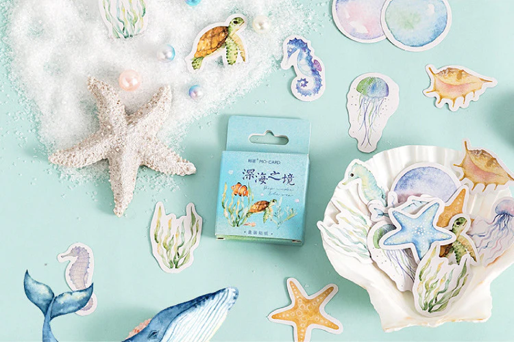 Ocean Wonders Paper Stickers