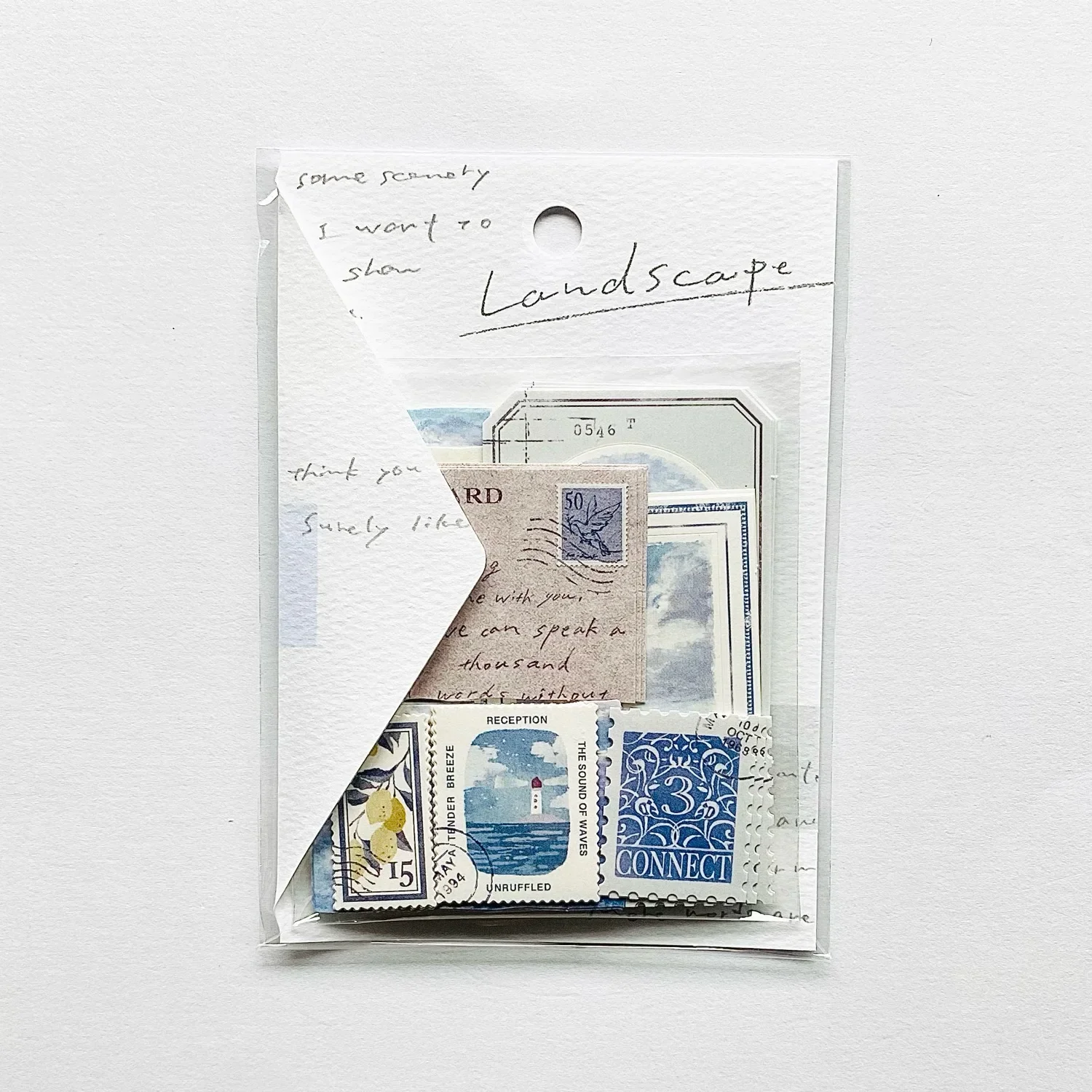 Mind Wave Landscape Stickers