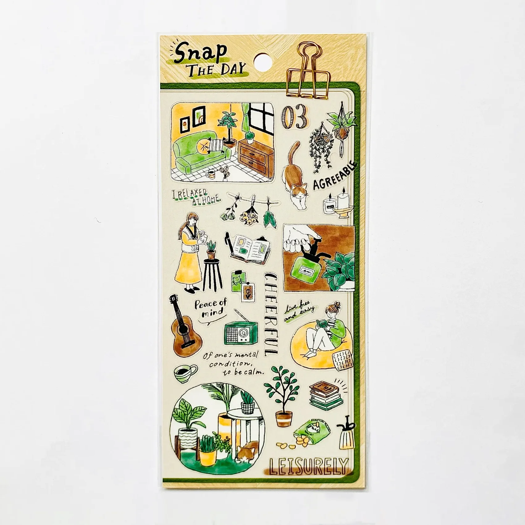 Mind Wave Snap The Day Stickers