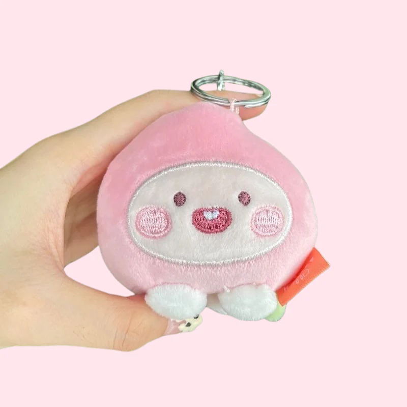 Kakao Friends Keychain - Pink Peach