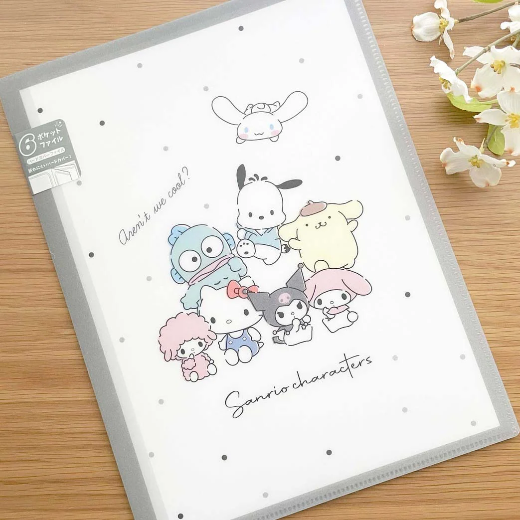Sanrio Characters A4 Clear Book - Aren't We Cool?