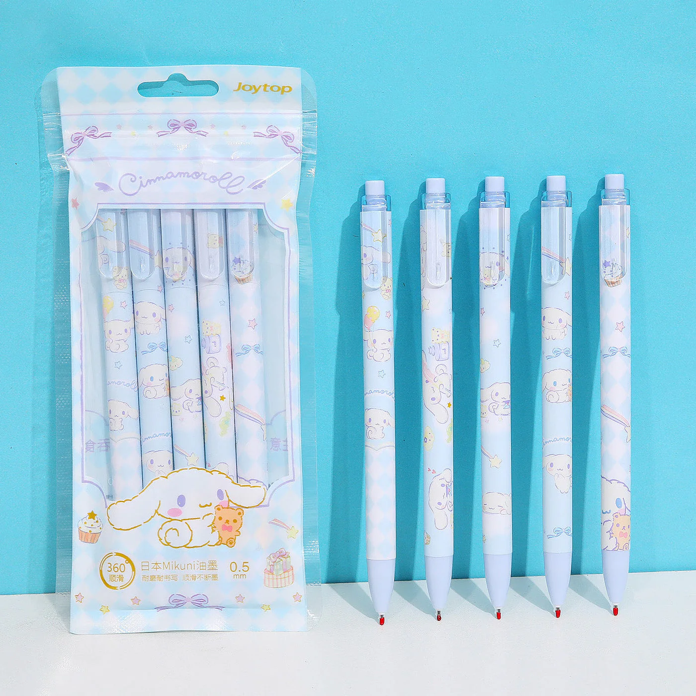 Cinnamoroll Gel Pen Set