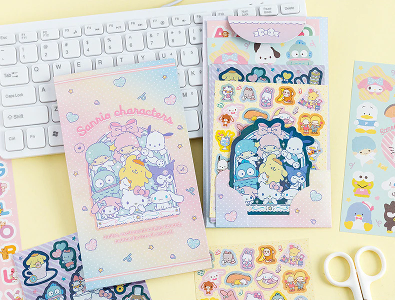 Sanrio Characters Sticker Set (5 Types)