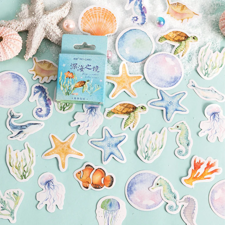 Ocean Wonders Paper Stickers