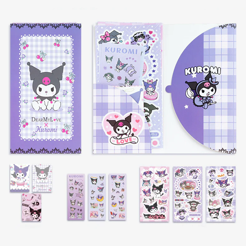 Large Sanrio Kuromi Sticker Set