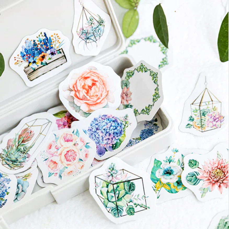 Summer Garden Paper Stickers