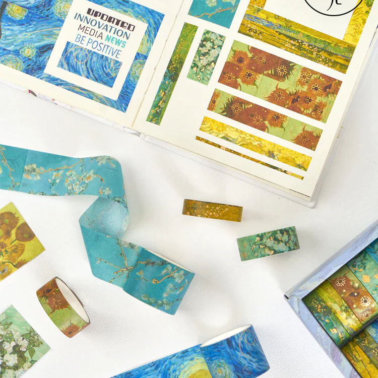 Van Gogh Masking Tapes Set - Collection of Paintings