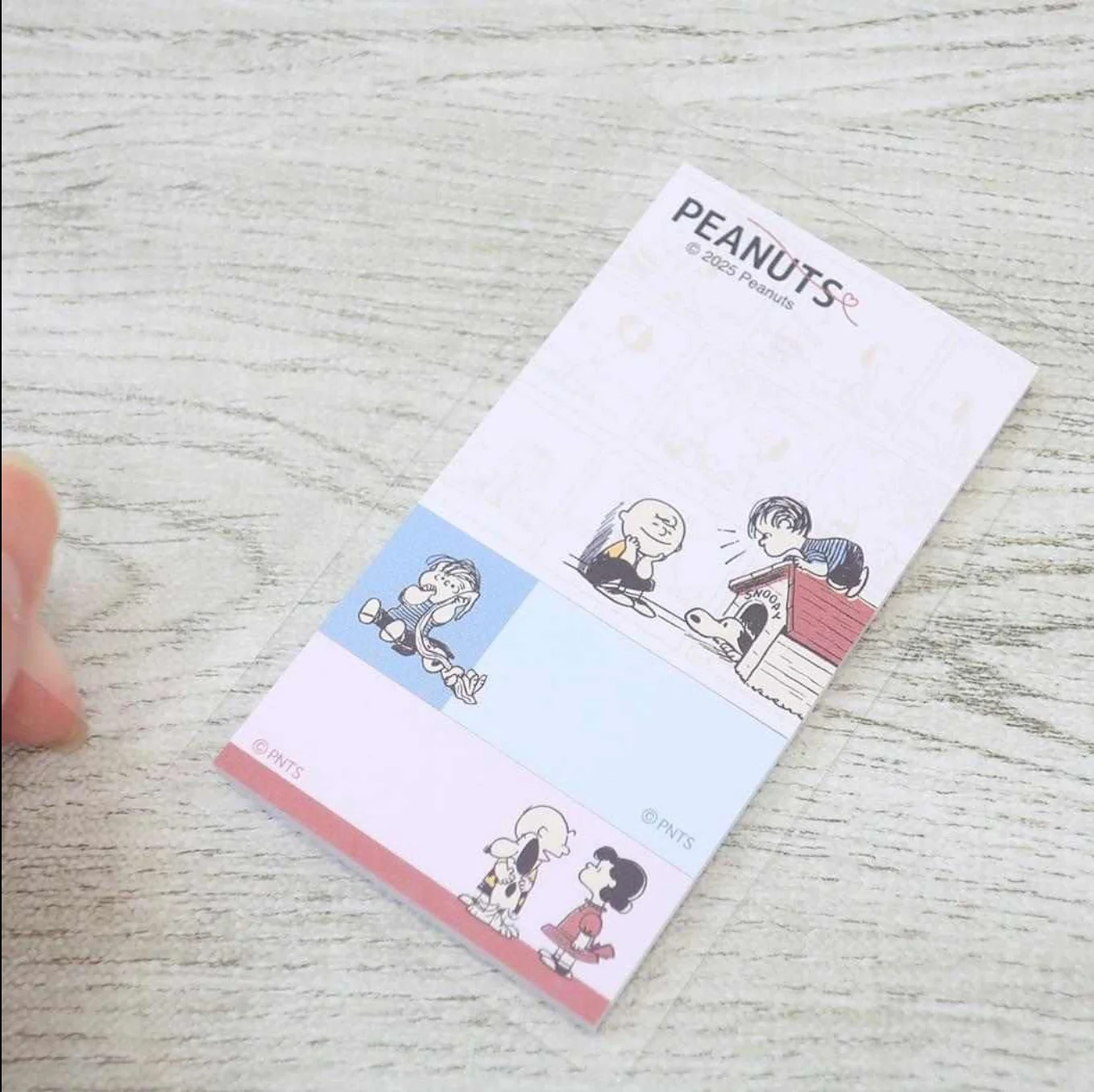 Peanuts Snoopy Sticky Notes Set - Vintage Series - Comic Strip