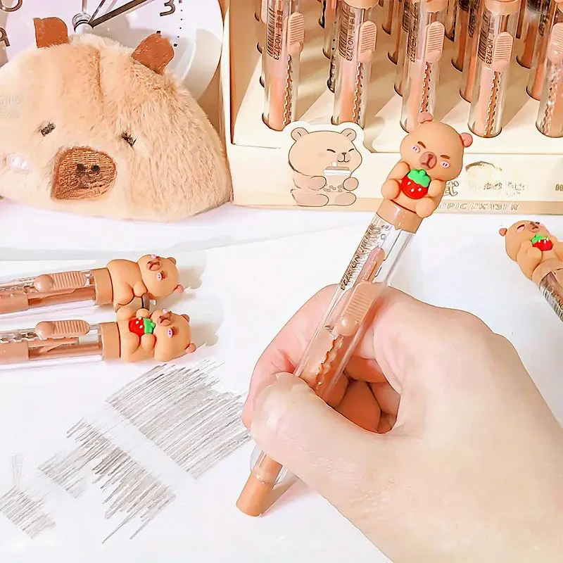 Cute Capybara Retractable Eraser