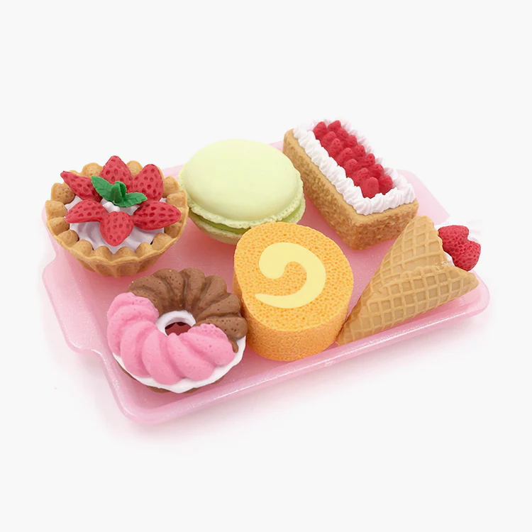 Iwako Eraser Set - French Pastry