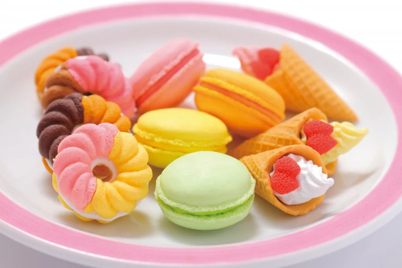 Iwako Eraser Set - French Pastry